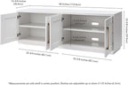 Henn&Hart Tillman Rectangular TV Stand - Image 3