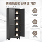 Yizosh Metal Storage Cabinet - Image 2