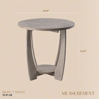 Set of 2 Rustic Farmhouse End Table - Image 3