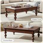 Retro Traditional Coffee Table - Image 5