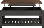 ChooChoo Coffee Table Lift Top, Coffee Table Converts to Dining Table - Image 6