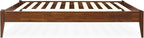 Bme Dinkee 15" Solid Wood Platform Bed Frame Without Headboard - Image 4