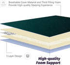 MAXYOYO Japanese Floor Mattress Futon Mattress, Thicken Sleeping Pad Foldable - Image 4