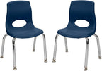 Children’s Factory MyPosture Plus 8" Chair, 2 Pack, Stackable Ergonomic Seating by Angeles