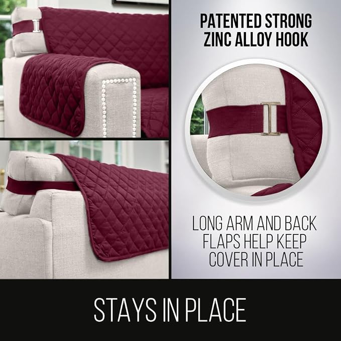 Sofa Shield® Couch Slip Covers for Dogs, Reversible Furniture Protector - Image 4