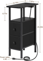 LOAKEKEL Narrow Nightstand - Image 3