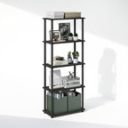 Furinno Turn-N-Tube Book Shelf, 5-Tier Bookshelf, Bookcase by Furinno-FitsYourSpaceFitsYourBudget