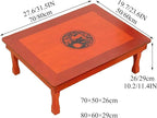 Folding Table, Korean Solid Wood Dining Table/Study Table/Coffee Table/Kang - Image 3