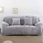 vctops 1-Piece Velvet Plush Stretch Loveseat Sofa Slipcover by vctops
