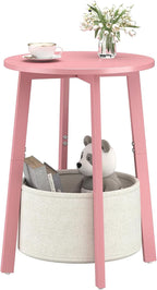 sthmec Small Round Side End Table by Unknown