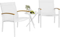Shintenchi 3 Pieces Patio Bistro Sets, Outdoor Textilene Fabric Conversation by Shintenchi%7CFurnitureMadeforRealLife