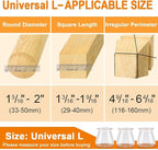 24 Pcs Chair Leg Floor Protectors - Image 5