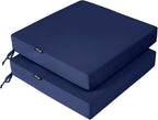 Favoyard Patio Chair Cushions 18.5 x 16 x 3 Inch Waterproof Outdoor Seat by OutdoorFurnitureAccessories