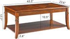 PADMA HOUSE Solid Wood Coffee Table - Image 2
