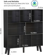 YAHARBO 8 Cube Bookshelf, 3 Tier Bookcase - Image 3