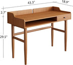 Vintage-Style Desk with Scandinavian Flair, Computer or Laptop Desk, Writing - Image 2