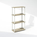 Furinno Turn-N-Tube Book Shelf, 4-Tier Bookshelf, Bookcase - Image 6