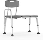 Flash Furniture HERCULES Series 300 Lb. Capacity Adjustable Gray Bath & Shower by FlashFurniture