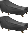 ULTCOVER Waterproof Patio Lounge Chair Cover Heavy Duty Outdoor Chaise Lounge by ULTCOVER
