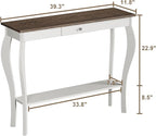 ChooChoo Narrow Farmhouse Console Table - Image 2