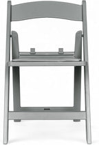 Flash Furniture Hercules Set of 10 Kids Gray Resin Folding Chair - Image 14