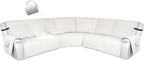 HDCAXKJ 100% Waterproof Reclining Sectional Couch Covers L Shape Recliner Sofa by HDCAXKJ