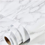 practicalWs Peel and Stick Marble Wallpaper 15.7'' x 472.4'' Marble Contact by practicalWs
