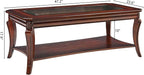 Rectangle Coffee Table for Living Room, Solid Wood Coffee Table - Image 2