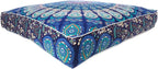 Mandala Floor Pillow Cover Meditation Cushion Seating Throw Hippie Round - Image 6