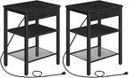HOOBRO Side Tables Set of 2 by HOOBRO