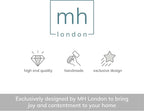 MH London Bond Wooden Triangle End Table - Image 7