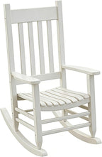 Oversized Outdoor Wooden Rocking Chair by Unknown