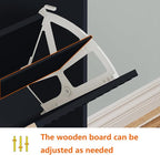 Shoe Cabinet Storage, Modern Freestanding Organizer - Image 5