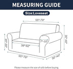 2025 New Stretch Loveseat Sofa Slipcovers Couch Cover - Image 3