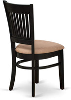 East West Furniture ANVA5-BLK-C 5 Piece Dining Room Furniture Set Includes a - Image 9