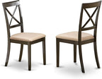 East West Furniture BOC-CAP-C Boston Kitchen Dining Chairs by EastWestFurniture