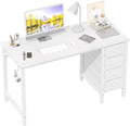 Lufeiya White Computer Desk by LUFEIYA