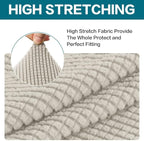 Turquoize 2 Piece Chair Covers Chair Slipcovers - Image 5