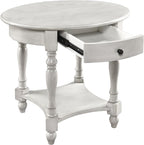 LEEMTORIG Oval Round End Table by LEEMTORIG