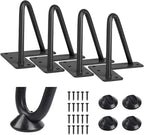 SMARTSTANDARD 4 Inch Heavy Duty Hairpin Furniture Legs, Metal Home DIY Projects by SMARTSTANDARD