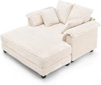 VINGLI 56" Oversized Chaise Lounge Chair, Movie Room - Image 4