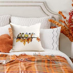 RABUSOFA Fall Outdoor Pillow Covers 18x18 Inch Waterproof Outdoor Thanksgiving - Image 3