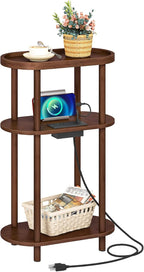 HOOBRO Small Narrow Side Table by HOOBRO