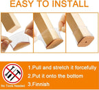 VIUME 24 Pcs Chair Leg Floor Protectors - Image 6