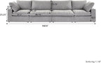 JACH 4-Seats Modular Sectional Couches - Image 2