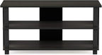 Furinno Sully 3-Tier Stand for TV up to 40, Espresso/Black - Image 4