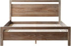 Grain Wood Furniture Loft King Size Solid Wood Bed, Weathered Pine - Image 3