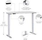 Bush Business Furniture 72-inch Electric Height Adjustable Standing Desk - Image 4