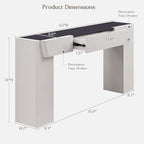 JXQTLINGMU 63" Modern Console Table - Image 7