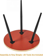 VECELO Modern Side Table, Round Small End Table, Exclusively Designed - Image 6